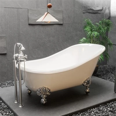 Akryl kroppsforsterkende badekar F5005
